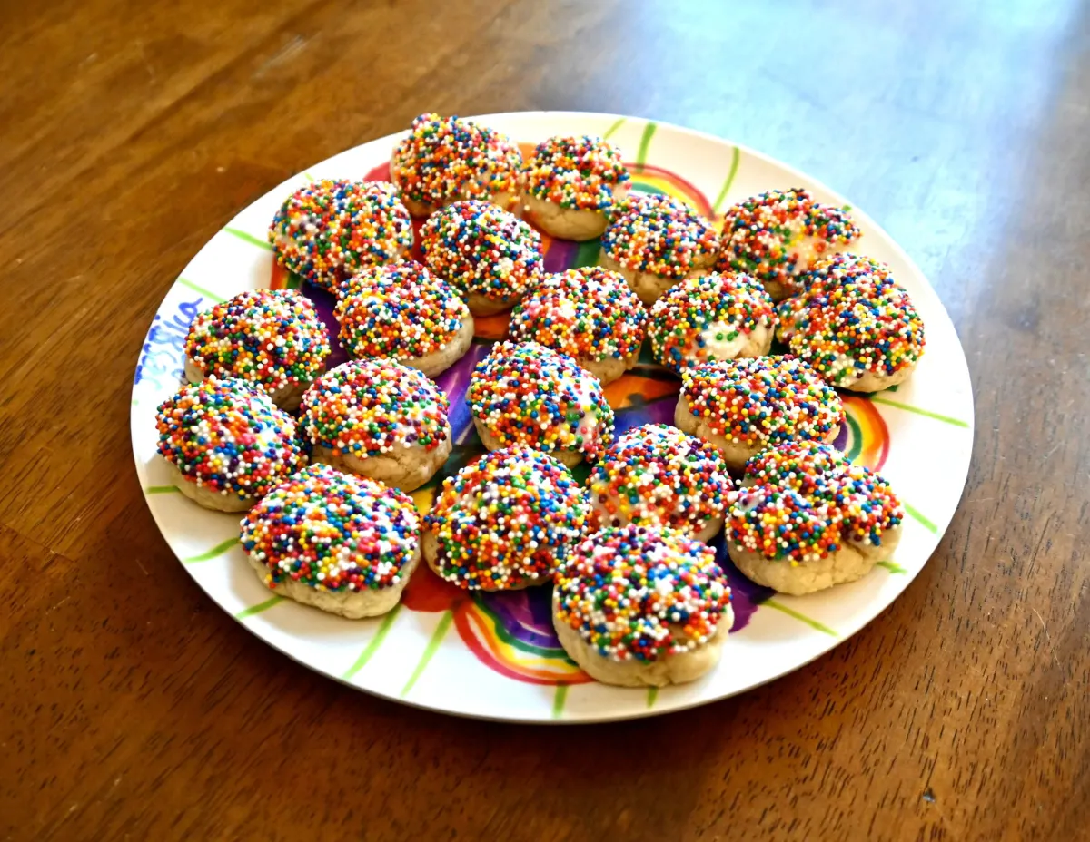 Almond Confetti Cookie